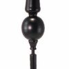 * Dalvento, Llc Dalvento, Roman Mini Finial, Black Matte On Steel, Mini | Weather Vanes