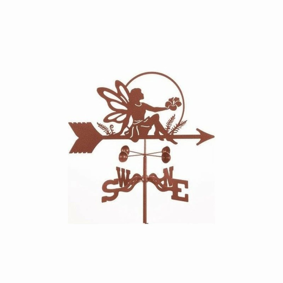 * Ez Vane Llc Fairy Weathervane With Post Mount | Weather Vanes