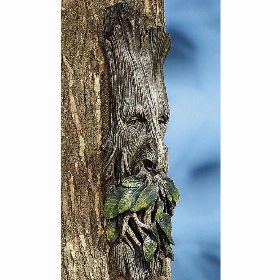 * Design Toscano Whispering Wilhelm Tree Ent Sculpture | Outdoor Wall Art