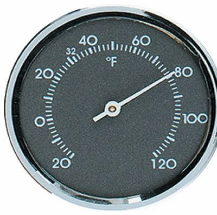 * Hokco Analog Thermometer With Gray Scale | Decorative Thermometers