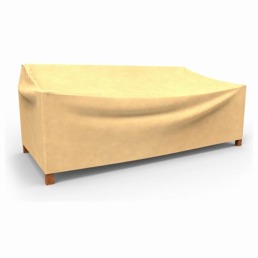 * Budge All-Seasons Outdoor Patio Sofa Cover Extra Extra Large (Nutmeg) | Outdoor Furniture Covers