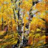 * West Of The Wind Golden Birch Outdoor Art, 30 40 | Outdoor Wall Art