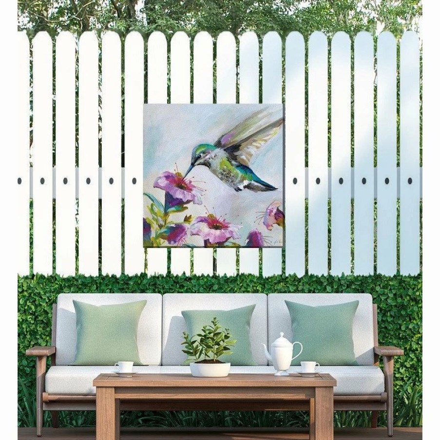 * West Of The Wind Outdoor Art Sweet Nectar Outdoor Art 24X24 | Outdoor Wall Art