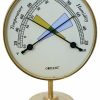 * Weems & Plath Vermont Comfortmeter 4 , Living Finish Brass | Decorative Thermometers