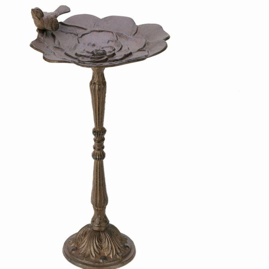 * Songbird Valley Rustic Iron Birdbath | Bird Baths