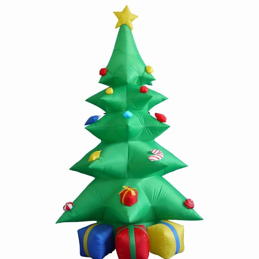 * Bzb Goods Christmas Tree With Gift Boxes, 8 | Outdoor Holiday Decorations