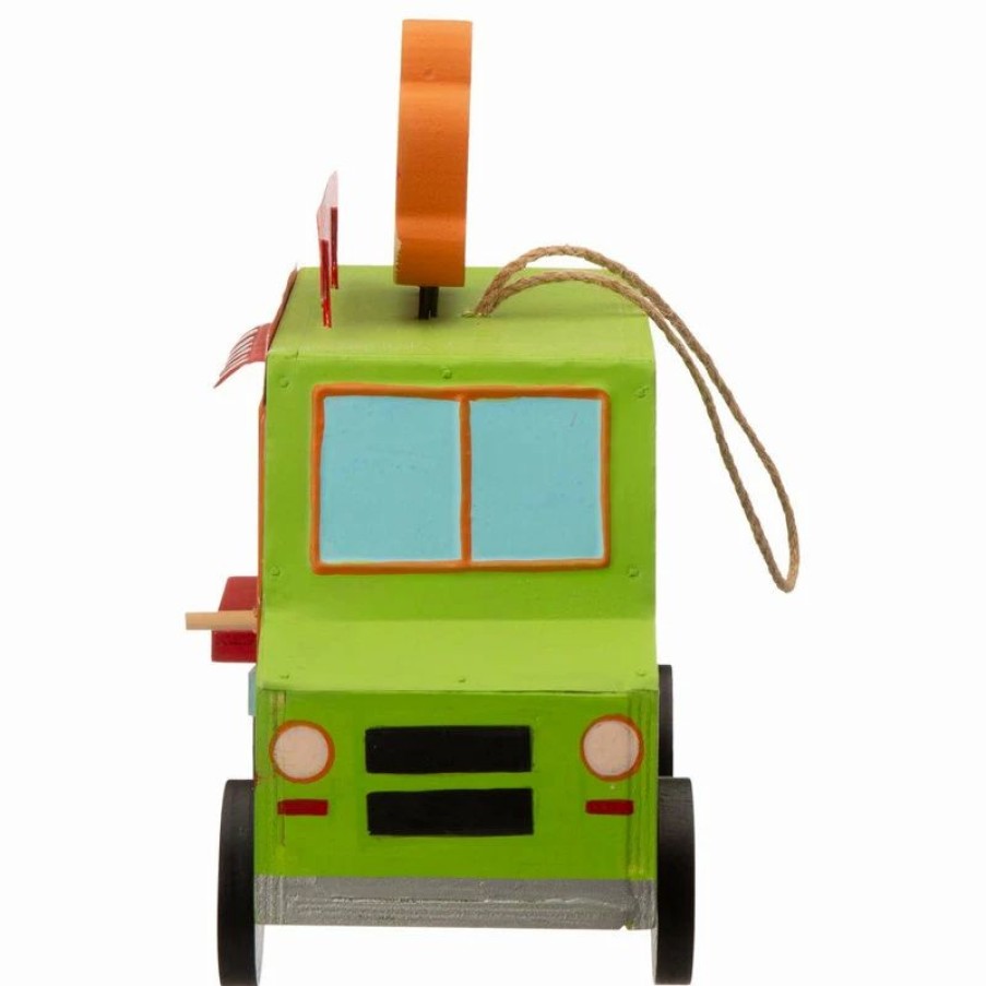 * Glitzhome 9.45 Wooden Mexico Taco Truck Birdhouse | Birdhouses