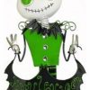 * Zaer Ltd Short Iron Halloween Figurine With Green Body "Antonio" | Outdoor Holiday Decorations