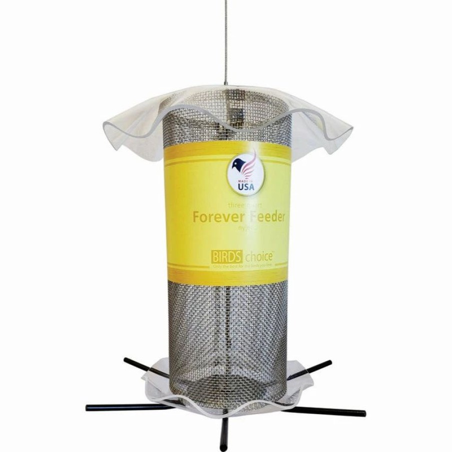 * Birds Choice Nyjer Feeder, Clear, Large | Bird Feeders