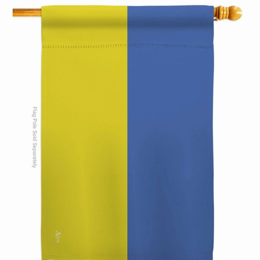 * Americana Home & Garden Ukraine Of The World Nationality House Flag | Flags & Flagpoles