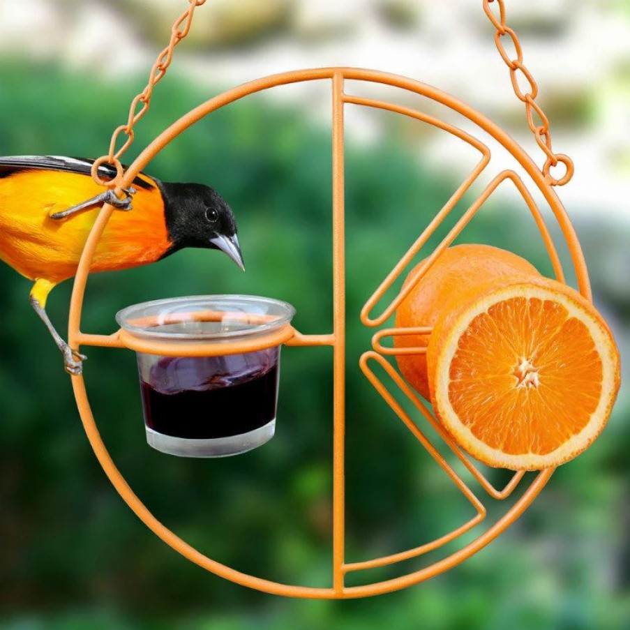 * Heath Ceramics Heath Cf133 Clementine Oriole Bird Feeder | Bird Feeders