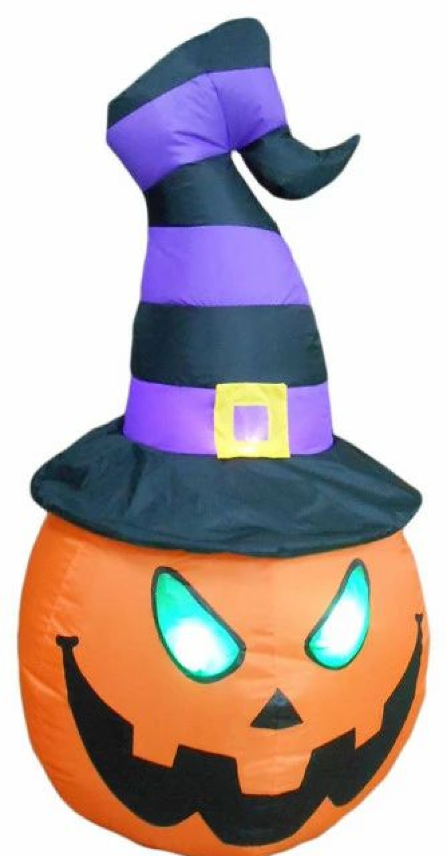 * Bzb Goods Pumpkin With Witch Hat, 4 | Outdoor Holiday Decorations