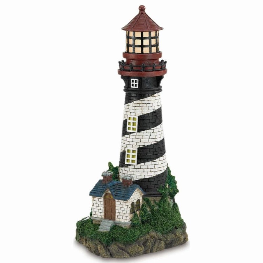 * Summerfield Terrace Solar-Powered Lighthouse | Birdhouses