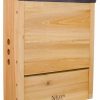 * Nature'S Way Cwh6 Triple Chamber Cedar Bat House | Birdhouses