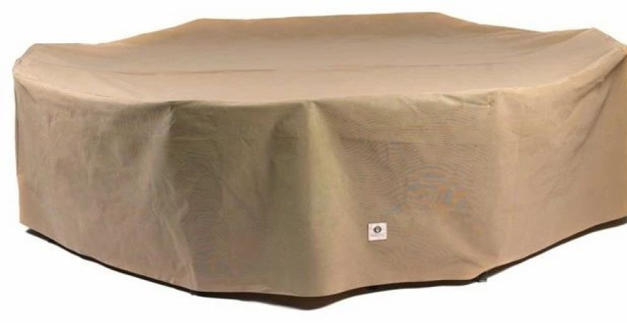 * Duck Covers Essential 127 Rectangular/Oval Patio Table And Chair Set Cover | Outdoor Furniture Covers