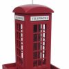 * Home Bazaar Inc. Telephone Booth Feeder | Bird Feeders