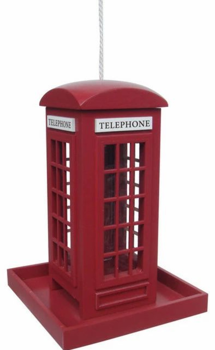 * Home Bazaar Inc. Telephone Booth Feeder | Bird Feeders