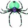 * Bzb Goods Large Halloween Inflatable Green Spider,6 | Outdoor Holiday Decorations