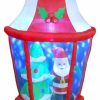 * Bzb Goods Christmas Lantern With Santa Claus And Christmas Tree, 6 | Outdoor Holiday Decorations