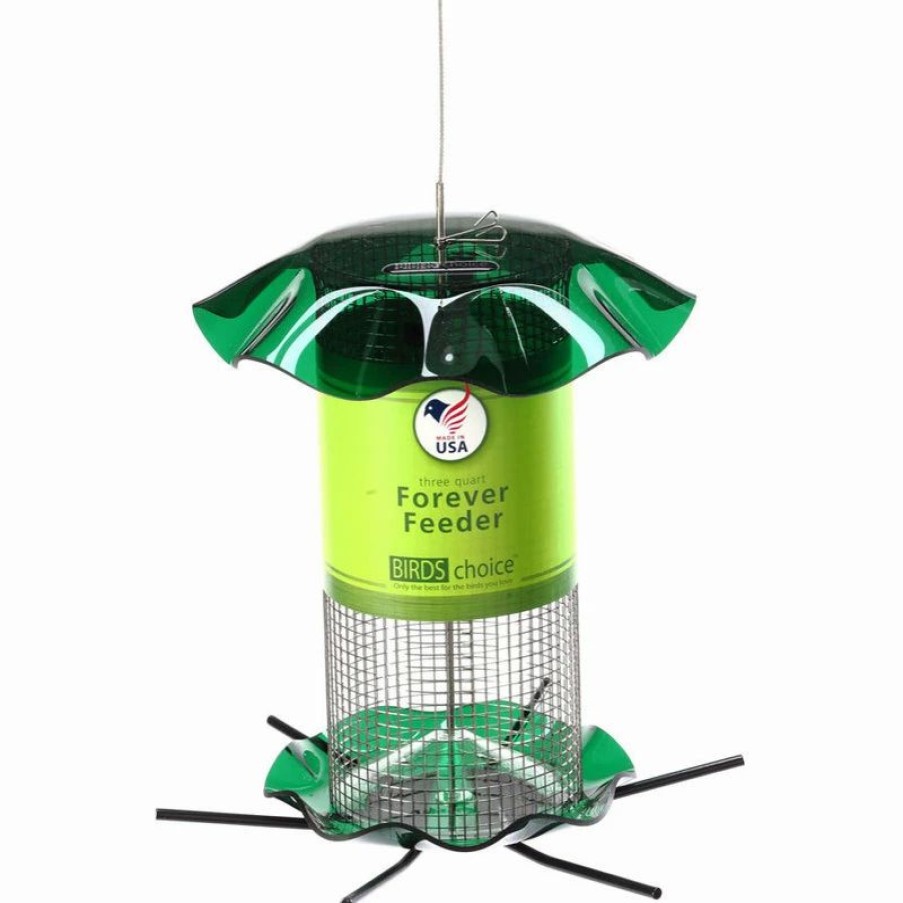 * Birds Choice Sunflower Feeder, Green, Large | Bird Feeders