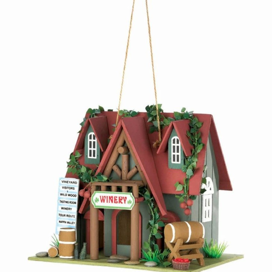 * Songbird Valley Cottage Winery Birdhouse | Birdhouses