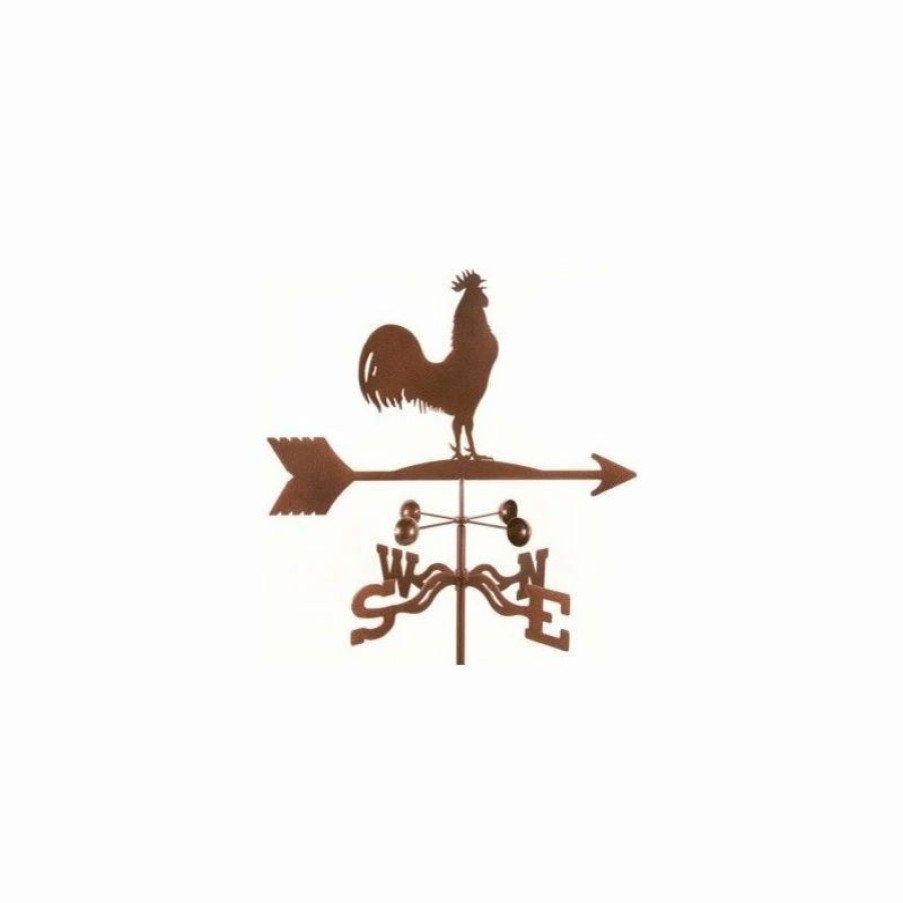 * Ez Vane Llc Rooster Weathervane With Garden Mount | Weather Vanes