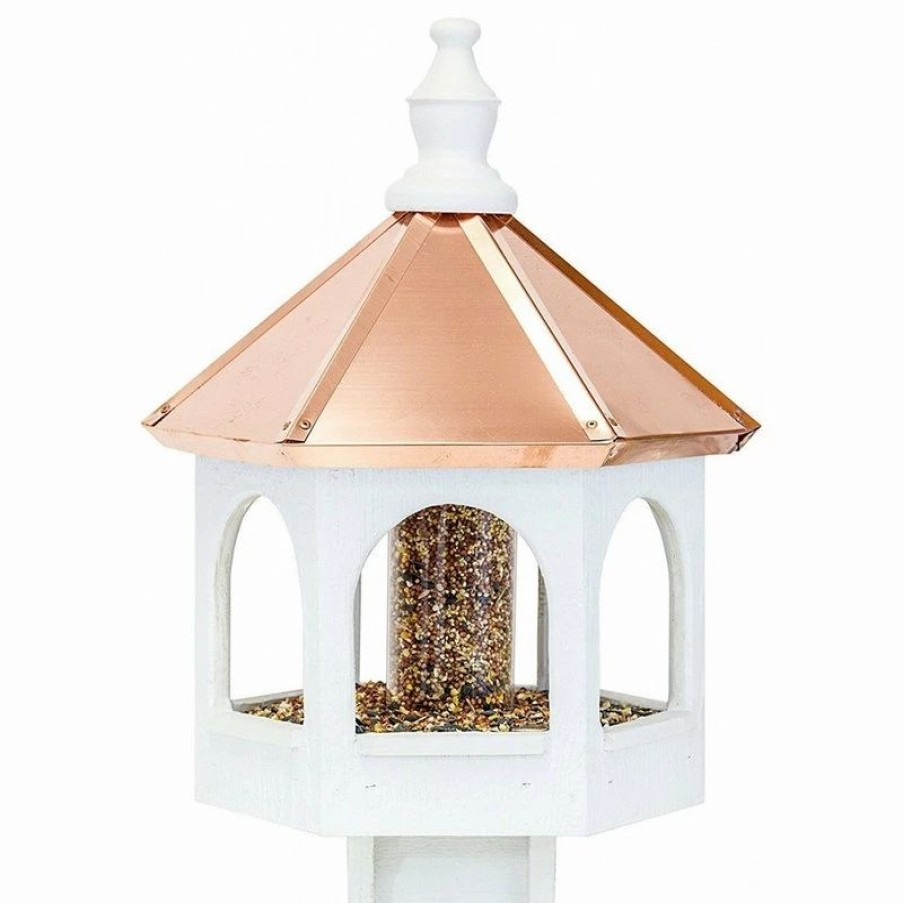 * Usa Handcrafted 20 Copper Top Gazebo Bird Feeder, Usa Handmade | Bird Feeders