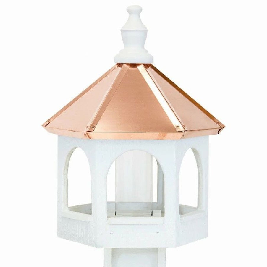 * Usa Handcrafted 20 Copper Top Gazebo Bird Feeder, Usa Handmade | Bird Feeders