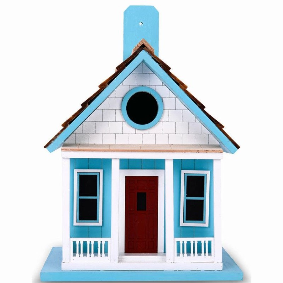 * Vandue Corporation Outdoor Wooden Birdhouse, Bird-Friendly Perch (Cape Cod) | Birdhouses