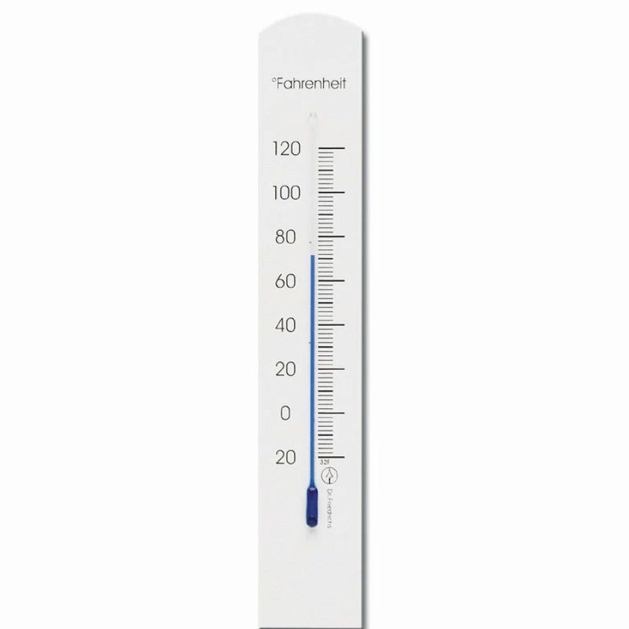 * Hokco Analog Wall Thermometer 7.9 Inch Beechwood | Decorative Thermometers