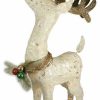 * Northlight Seasonal 37 Sparkling Sisal Standing Reindeer Christmas Yard Art Decoration | Outdoor Holiday Decorations