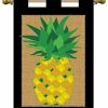 * Dicksons Flag Dbapp Grdn Pineapple Burlap 13X18 | Flags & Flagpoles