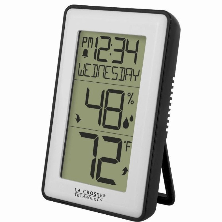 * La Crosse Technology La Crosse 308-1911 Indoor Temperature & Humidity Station | Decorative Thermometers