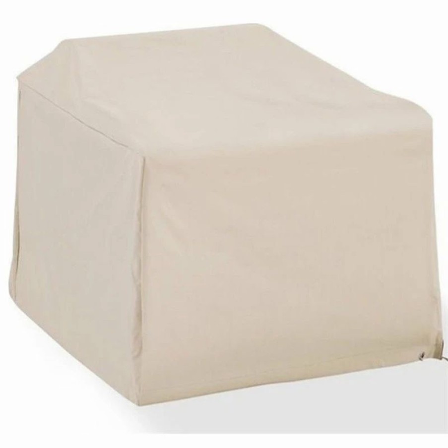 * Crosley Outdoor Patio Chair Cover In Cream | Outdoor Furniture Covers