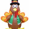 * Bzb Goods Thanksgiving Inflatableturkey,4 | Outdoor Holiday Decorations