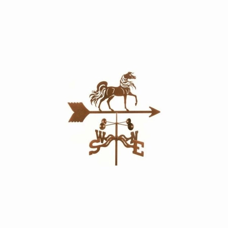 * Ez Vane Llc Arabian Horse Weathervane With Roof Mount | Weather Vanes