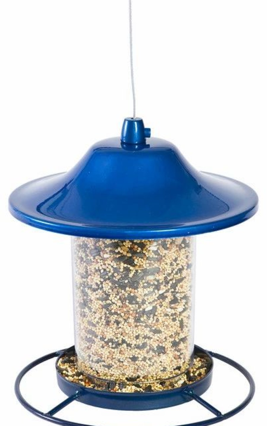 * Perky Pet Sparkle Panorama Feeder, Blue | Bird Feeders