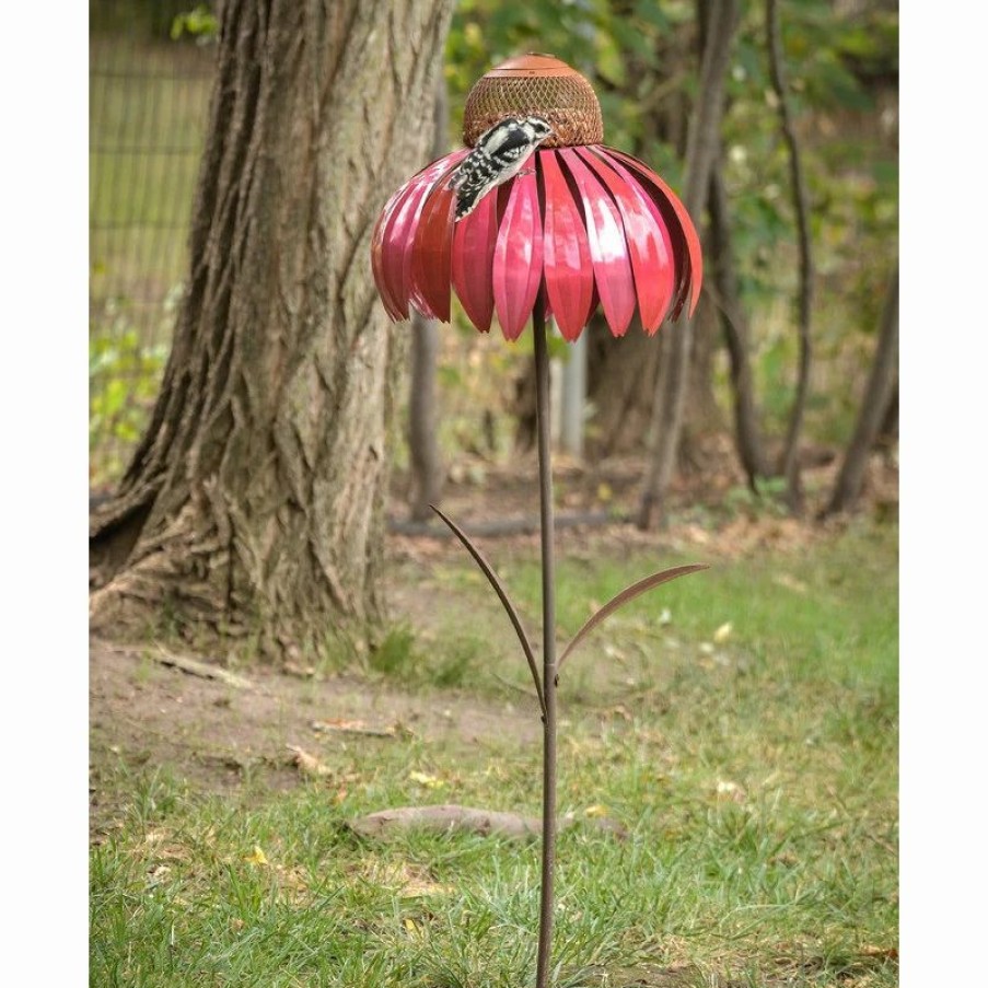 * Desert Steel Coneflower Bird Feeder | Bird Feeders