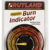 * Rutland Inc Rutland 701 Magnetic Stove Pipe Thermometer, 100 F To 800 F, Yellow-Orange | Decorative Thermometers