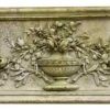 * Xoticbrands Rose Urn Relief 33 W, Architectural Friezes,Traceries & Tiles | Outdoor Wall Art