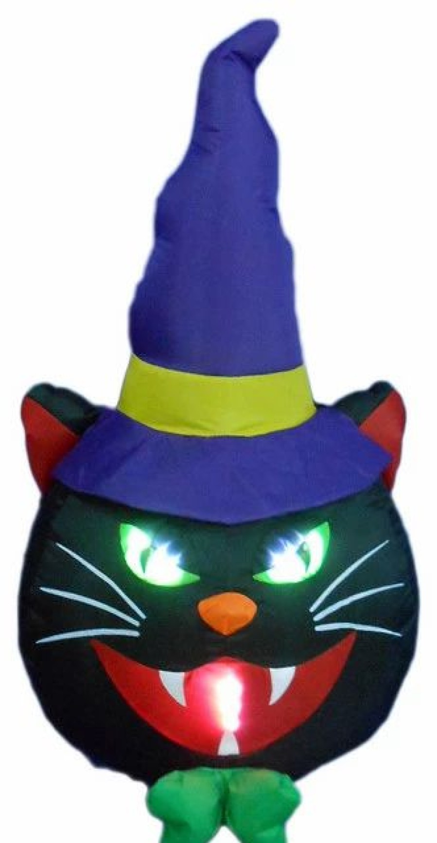 * Bzb Goods Black Cat With Hat, 4 | Outdoor Holiday Decorations